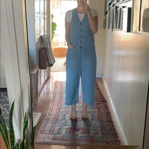 Steven Alan denim jumpsuit